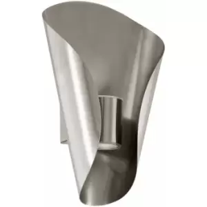 Image of Loops - IP44 Outdoor Wall Light Stainless Steel 2.5W Built in LED Porch Lamp