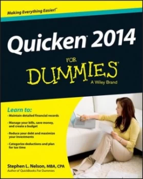 Image of Quicken 2014 for Dummies by Stephen L. Nelson Paperback