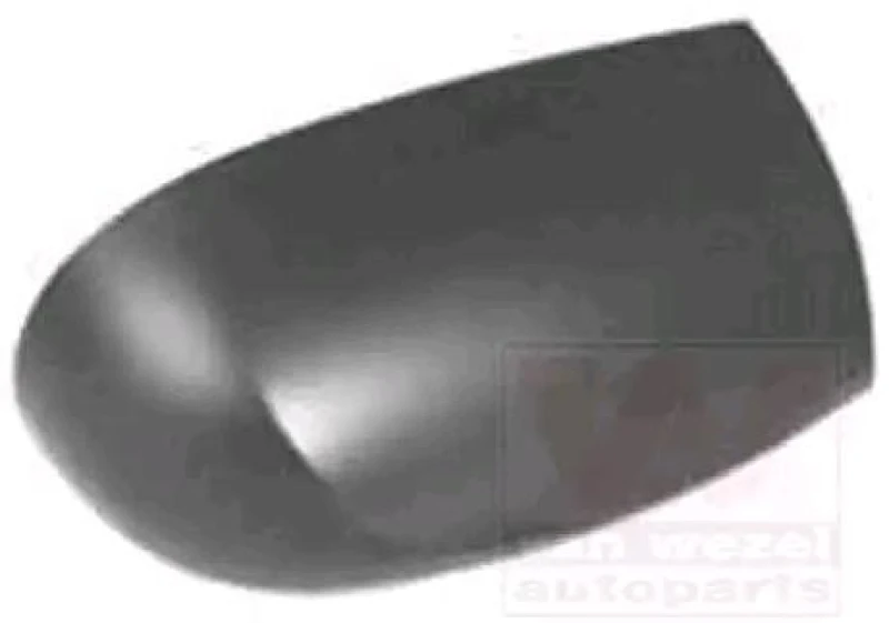 Image of VAN WEZEL 1620844 Cover, outside mirror * HAGUS * Right, black, Rough Cover,outside mirror (23)