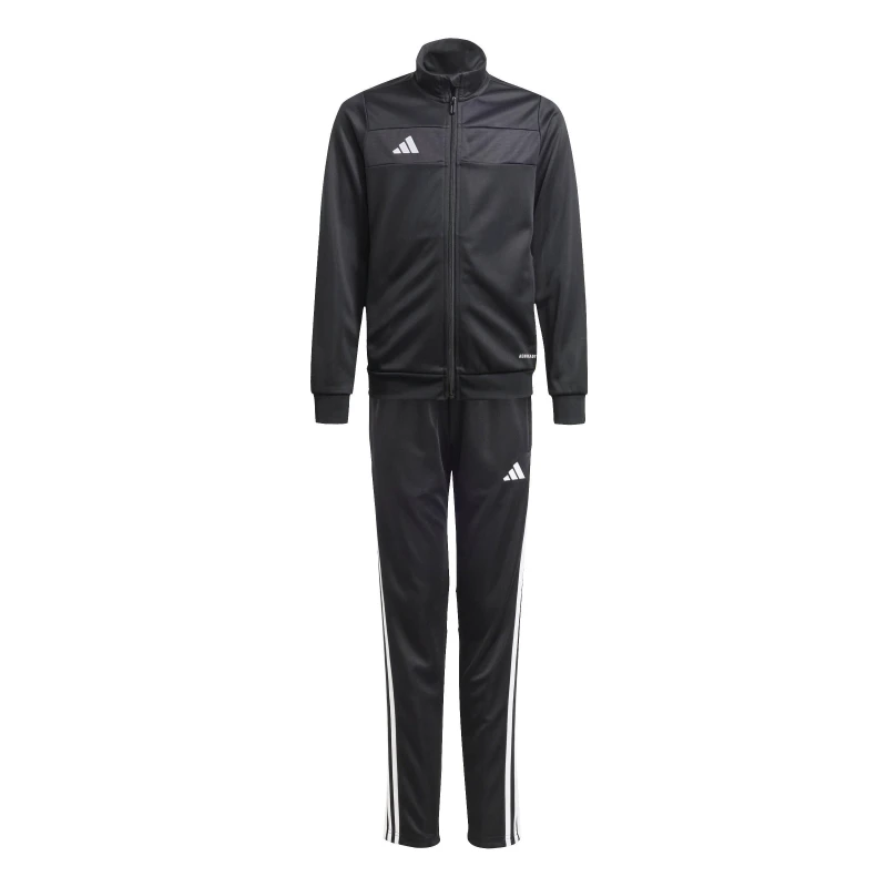 Image of adidas Tiro 25 Essentials Track Suit Kids Black/White male 7-8 Years