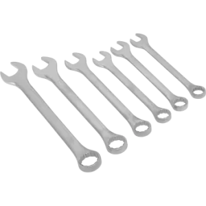 Image of Sealey 6 Piece Jumbo Combination Spanner Set