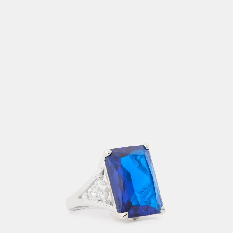 Image of Thomas Sabo Womens Band Ring Dark Blue female 48