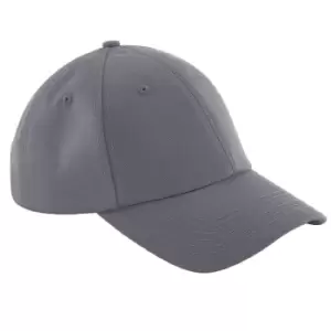 Image of Beechfield Unisex Authentic 6 Panel Baseball Cap (One Size) (Graphite Grey)