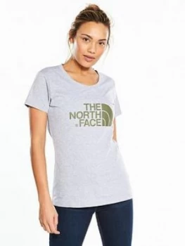 Image of The North Face Easy T Shirt Grey Heather
