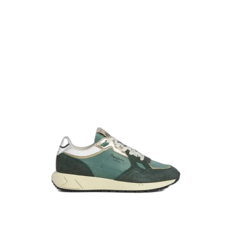 Image of Pepe Jeans Womens Trainers Pepe Jeans Marlon Metal Vert Female 36