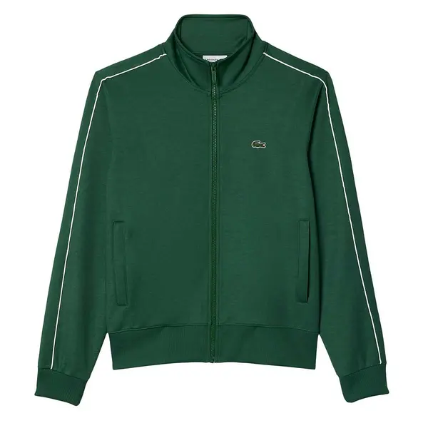 image of Lacoste Track Poly Jacket, Green