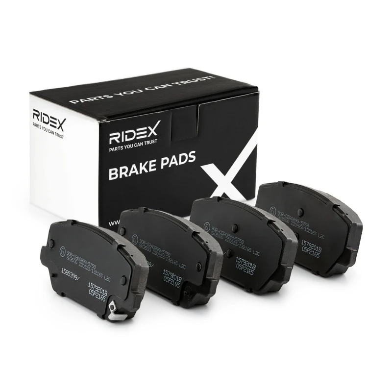 Image of RIDEX Brake pad set RIDEX 402B1396
