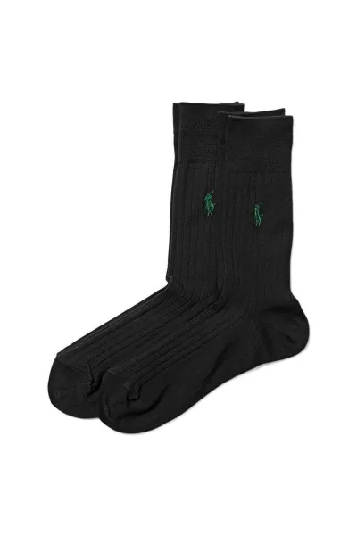Image of 2 Pack Rib Egyptian Sock