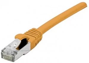 Image of Patch Cord RJ45 CAT.6a S/FTP LSZH Snagless Orange - 1.50 M Full Copper