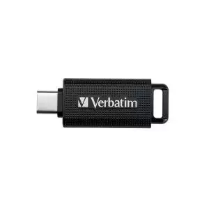 Image of Verbatim Store n Go USB-C 3.2 Gen 1 Flash Drive 128GB ABS Black 49459