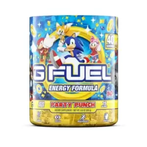 image of G Fuel Party Punch Tub (40 Servings) Elite Energy and Endurance Formula