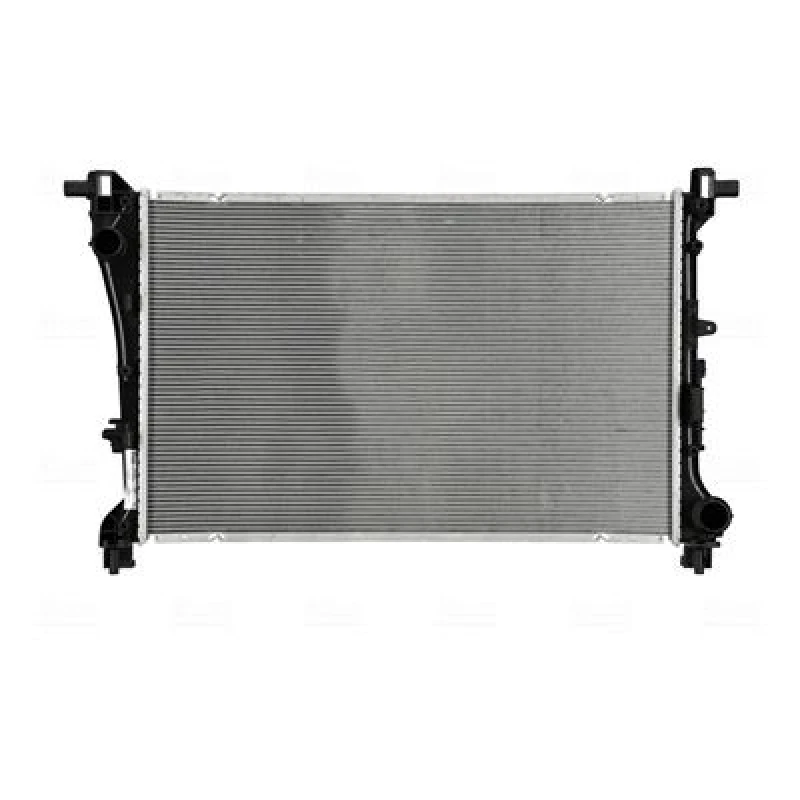 Image of NISSENS 607182 Engine radiator Aluminium, Brazed cooling fins, without cap, with gaskets/seals Radiator,engine cooling (470)