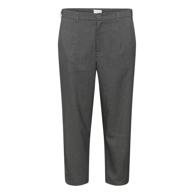 Image of KAFFE Curve Womens Trousers KAFFE Curve Merla Gris Female 52