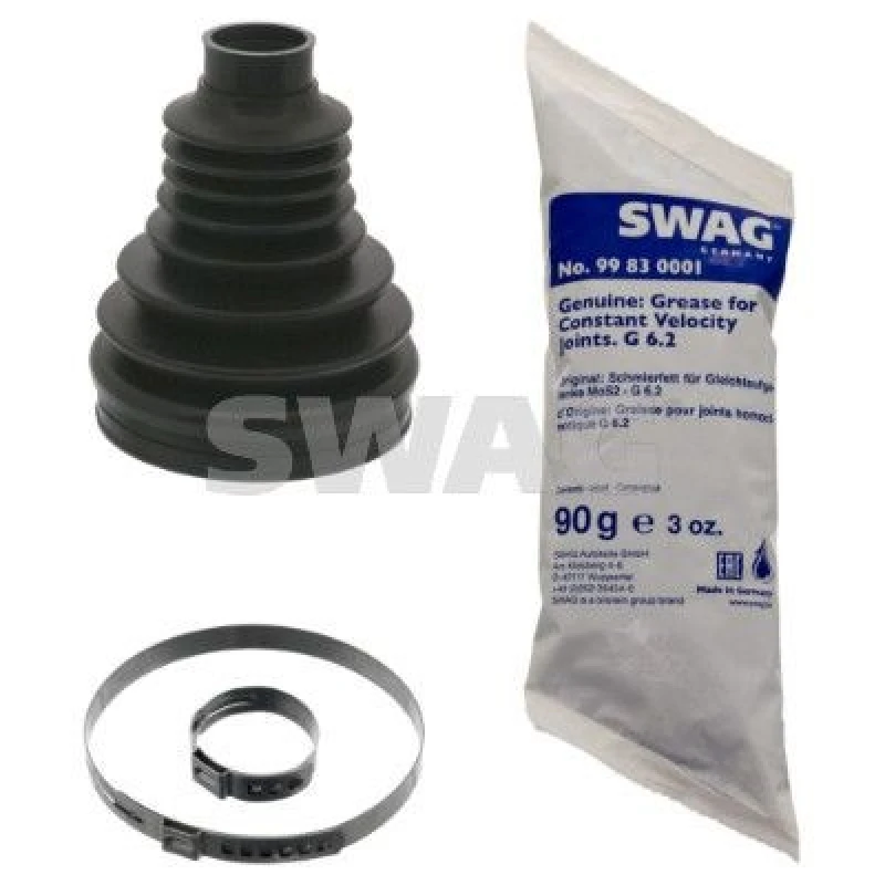 Image of CV boot kit, drive shaft SWAG 70 10 0641