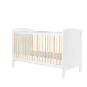 image of Ickle Bubba Coleby Classic Cot Bed - Scandi White