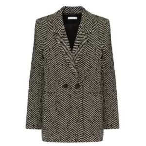 Image of ANINE BING Fishbone Blazer - Multi