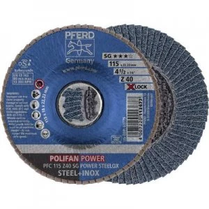 image of PFERD 67784116 Fan disc X-Lock Diameter 115mm 10 pc(s)