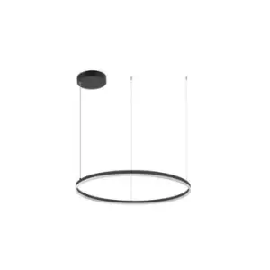 Image of Areos 84W LED Ceiling Pendant Light 84W 3000K Aluminium Dimmable Black