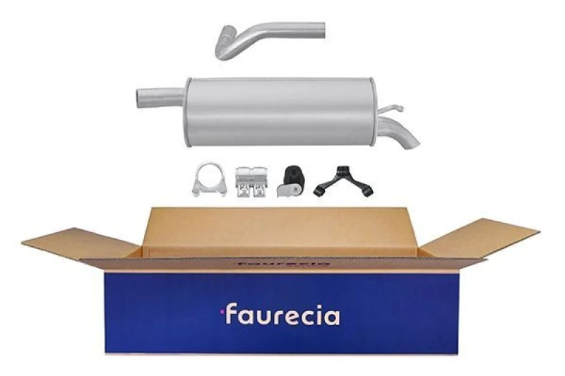 Image of Rear silencer HELLA 8LD 366 035-361
