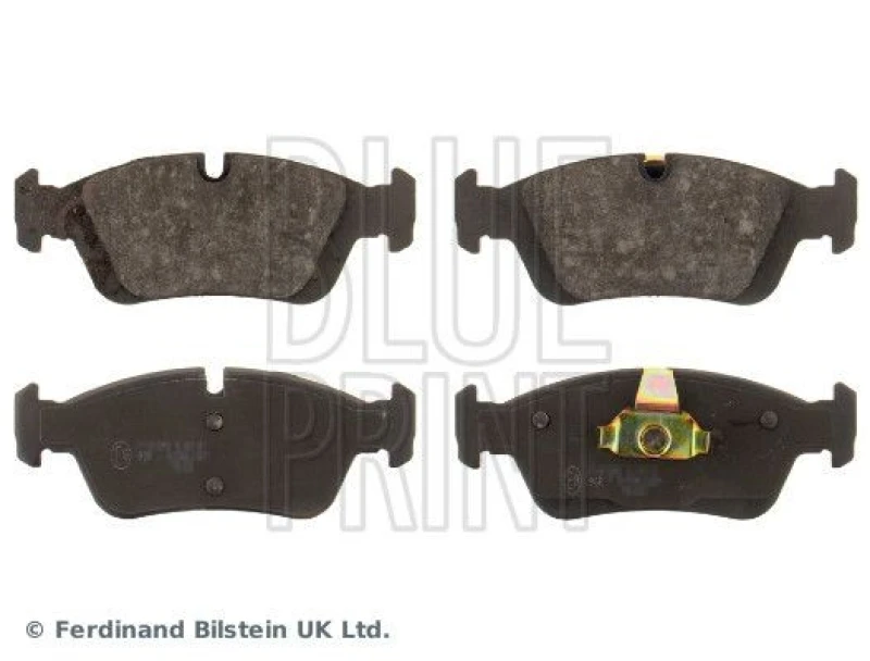 Image of Blue PRINT Brake pad set Blue PRINT ADB114221
