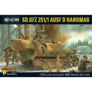 Image of Sd.Kfz 251/1 ausf D halftrack plastic box set