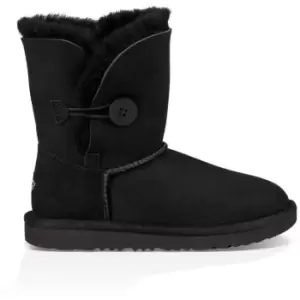 Image of Ugg Girls Bailey Button Boots - Black