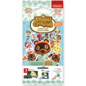 image of Animal Crossing 3 Card Set (Vol. 5) for Amiibo