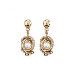 Image of Gold Planets Earrings