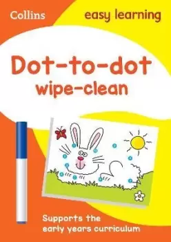 Image of Dot-to-Dot Age 3-5 Wipe Clean Activity Book by Collins Easy Learning