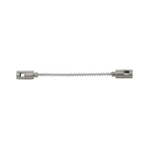 Image of Netlighting Spot Light Connector Satin Nickel For Use with The Vilanova Track Sy