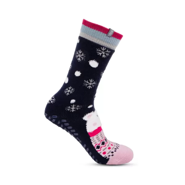 image of totes Toasties Single Polar Bear Original Slipper Socks MultiColoured