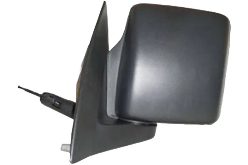 Image of PRASCO OP0317114 Wing mirror Left, black, Manual, Convex Outside Mirror (50)