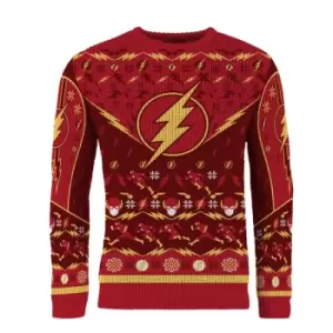 image of The Flash Christmas Jumper (Size L)