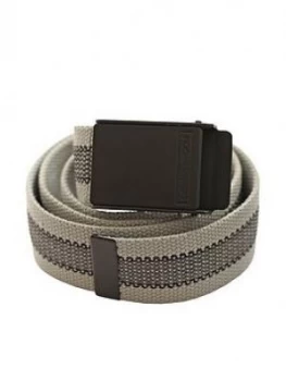 Calvin Klein Golf Ck Webbing Belt - Silver