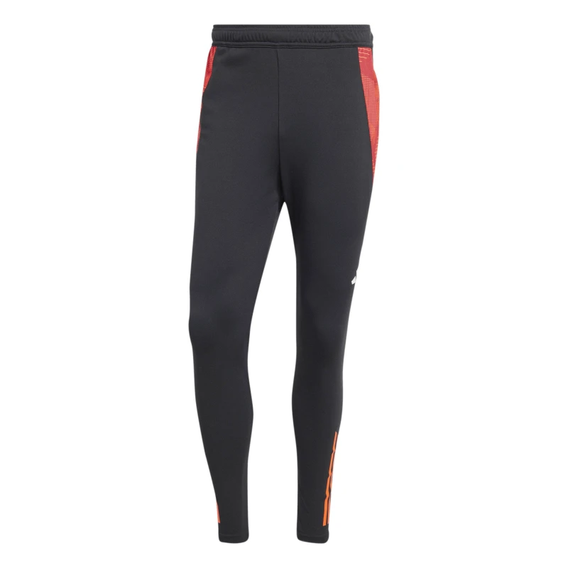 Image of adidas Mens Tiro24 C Performance Tracksuit Bottom Black/Solar Red male XS