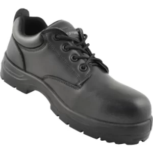 Image of Shoe Black 4 Eyelet Mf S3SRC Size 8