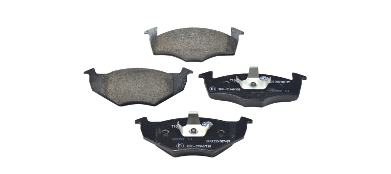Image of HELLA Brake pad set HELLA 8DB 355 007-891