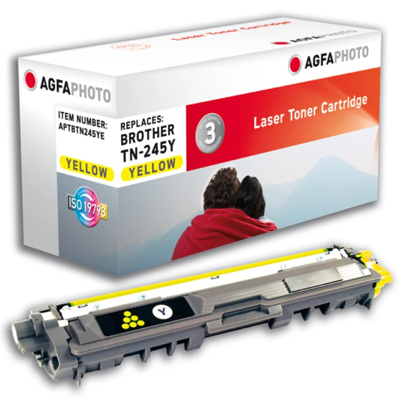 Image of AgfaPhoto APTBTN245YE toner cartridge Yellow