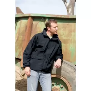 Image of Regatta TRA122 Benson II Mens Black 3 in 1 Jacket - Medium