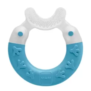 image of MAM Blue Bite & Brush Teether