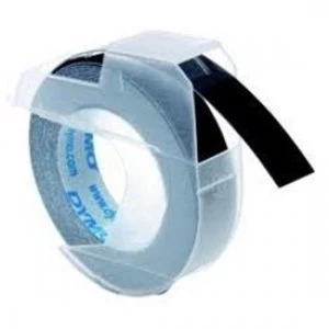 Dymo S0898130 White on Black Embossing Tape