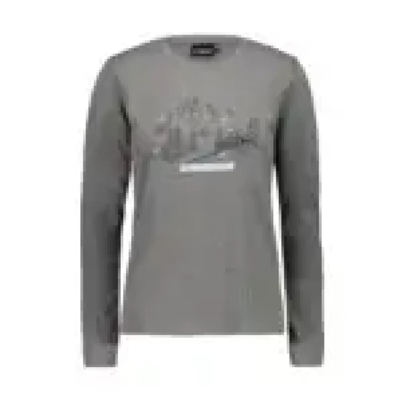 Image of CMP Womens long sleeve T-Shirt CMP Gris Female XS