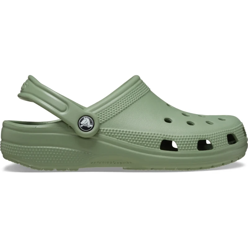 Image of Crocs Unisex Classic Clogs Moss W5/M4