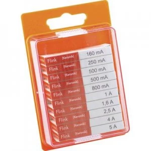 image of ESKA 120950 Micro fuse set x L 5mm x 20 mm quick response F Content 100 pcs