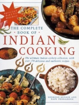 Image of The Complete Book of Indian Cooking by Shehzad Husain and Rafi Fernandez Hardback