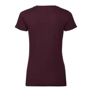 Image of Russell Womens/Ladies Authentic Pure Organic Tee (L) (Convoy Grey)