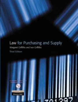 Image of Law for Purchasing and Supply by Margaret Griffiths Book