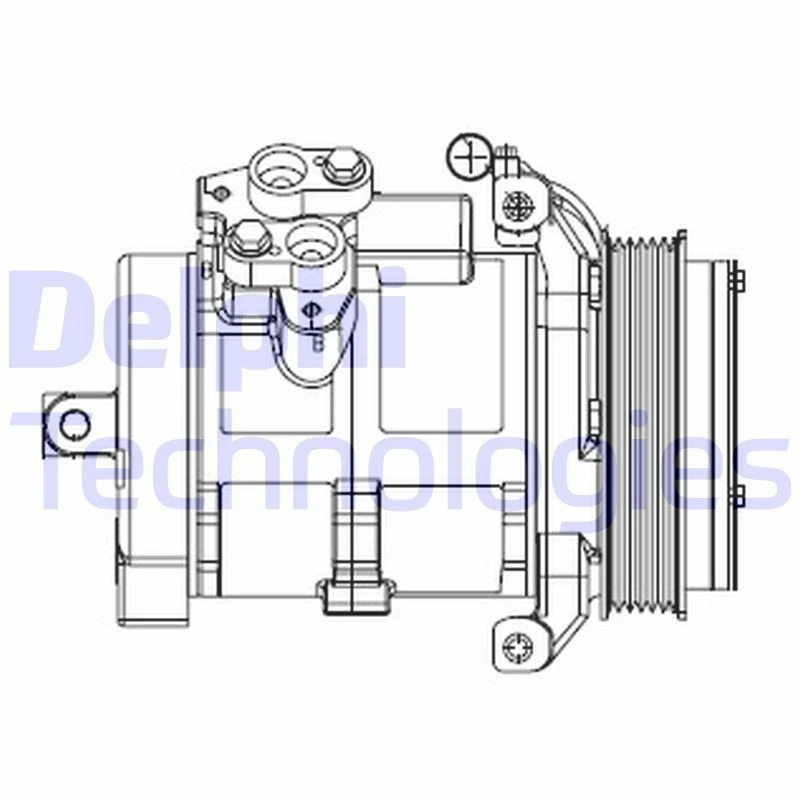 Image of DELPHI Air conditioning compressor DELPHI CS20528