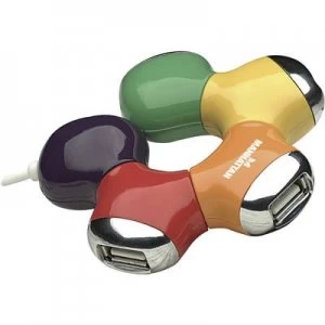 Image of Manhattan Hi speed USB Flex Hub 161053