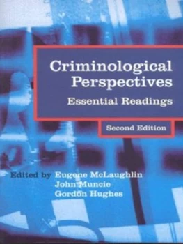 Image of Criminological Perspectives by Eugene Mclaughlin Paperback